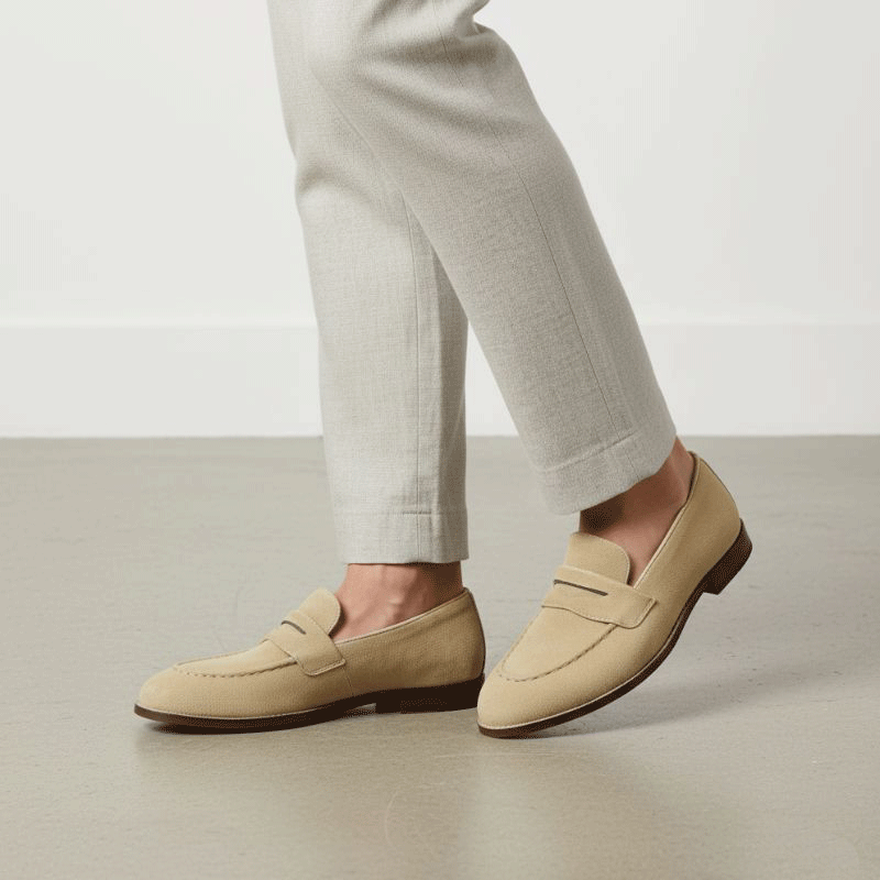 Luxury Suede Moccasins by JonasParamount – Imported & Durable