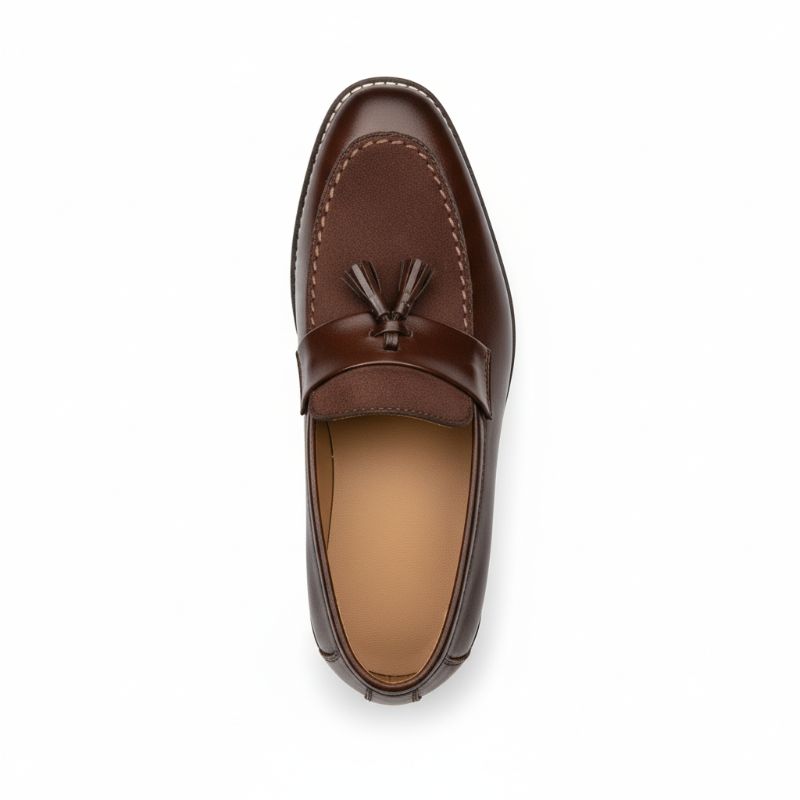 JonasParamount Luxury Tassel Suede Moccasins – Elegant Comfort for Every Occasion