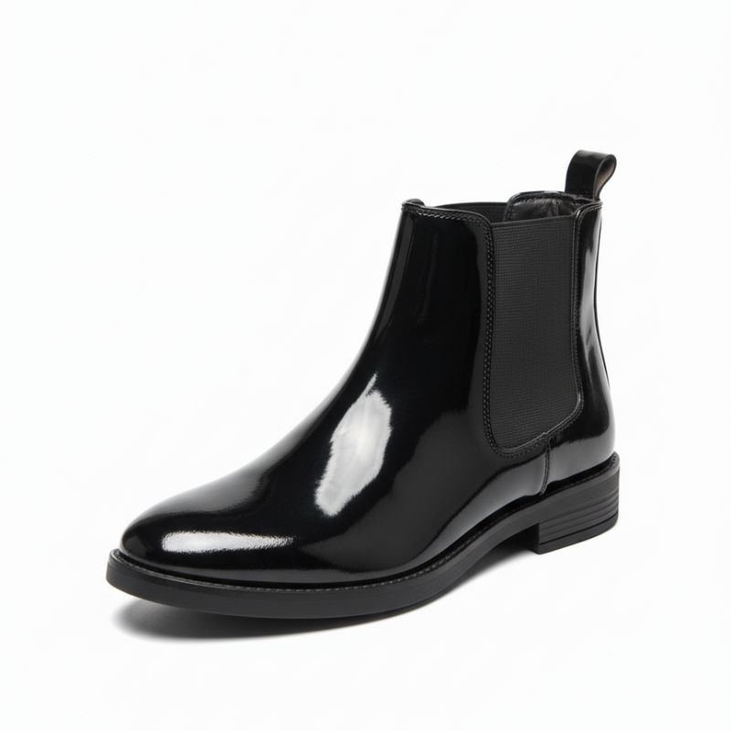 JonasParamount Chelsea Boots – Wrinkle-Free Faux Leather & TPR Sole