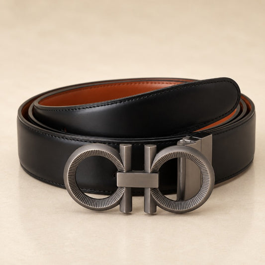 Imperial Grey Signature Belt for Men