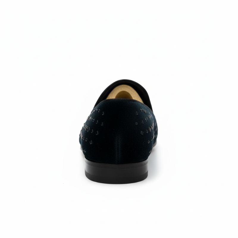 Handmade Velvet Slippers with Premium Studded Design – JonasParamount