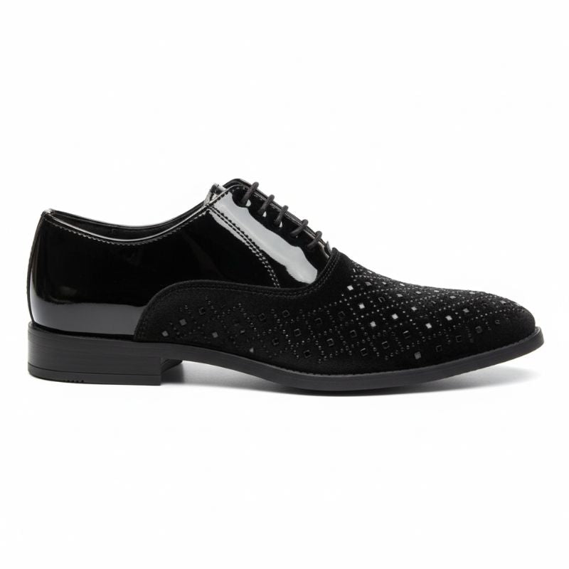 Premium Studded Mirror Work Shoes by JonasParamount