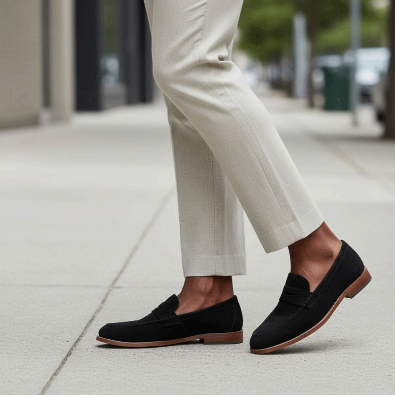 Luxury Suede Moccasins by JonasParamount – Imported & Durable