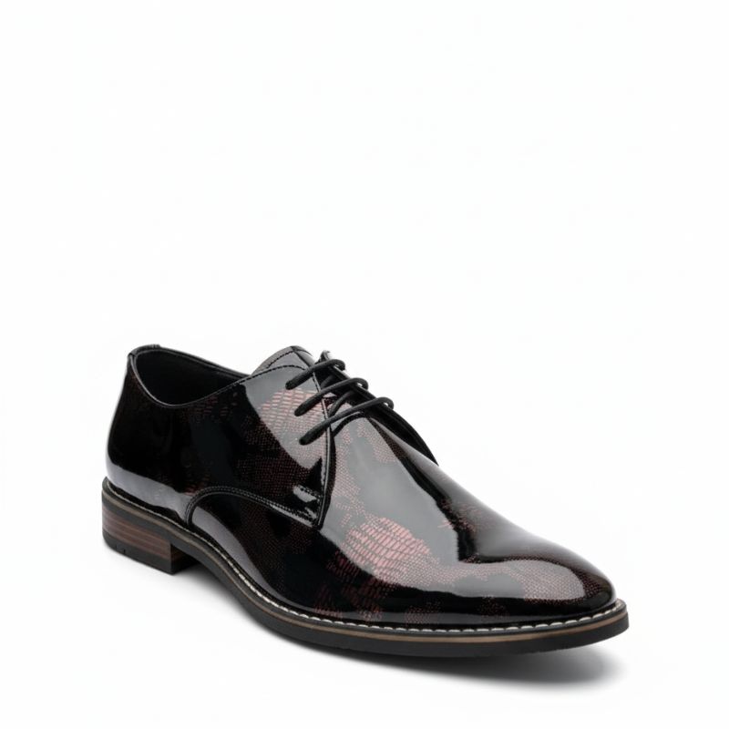 JonasParamount World Map Formal Shoes for Men