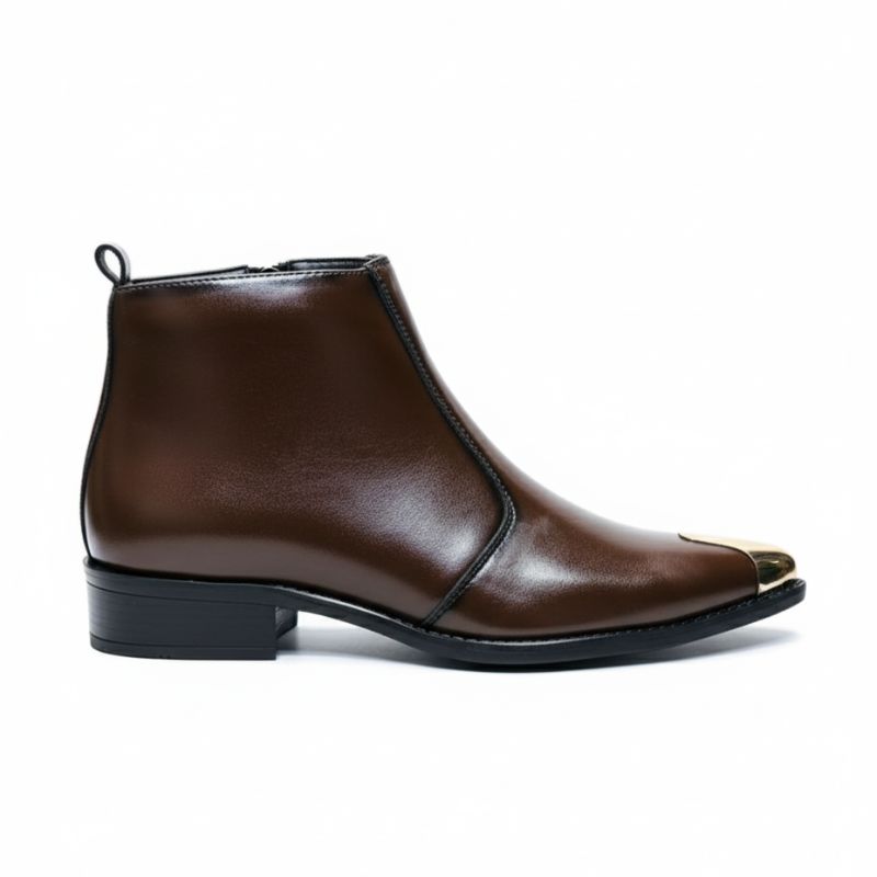 JonasParamount Metal Toe Chelsea Boots for Men
