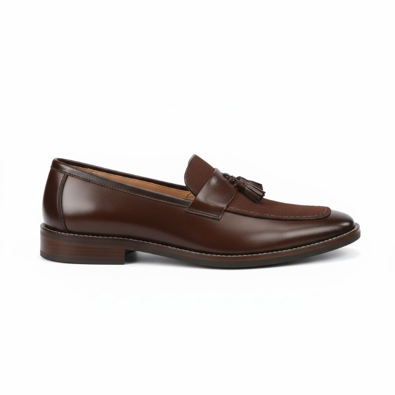 JonasParamount Luxury Tassel Suede Moccasins – Elegant Comfort for Every Occasion