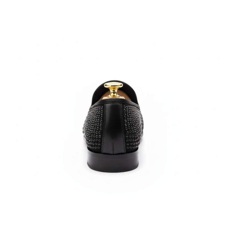 JonasParamount Premium Collection Studded Mirror Work Loafers