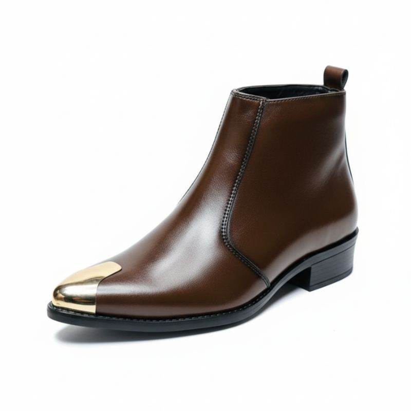 JonasParamount Metal Toe Chelsea Boots for Men