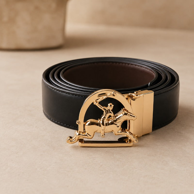 Golden Heritage Horseman Premium Belt for Men