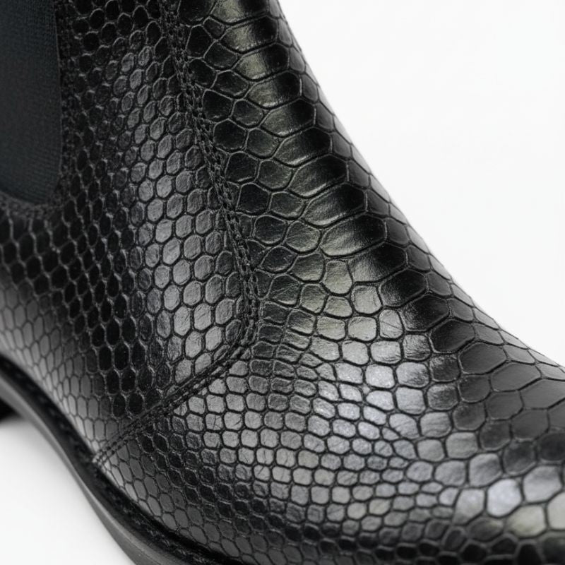 JonasParamount Stylish Black Chelsea Boots