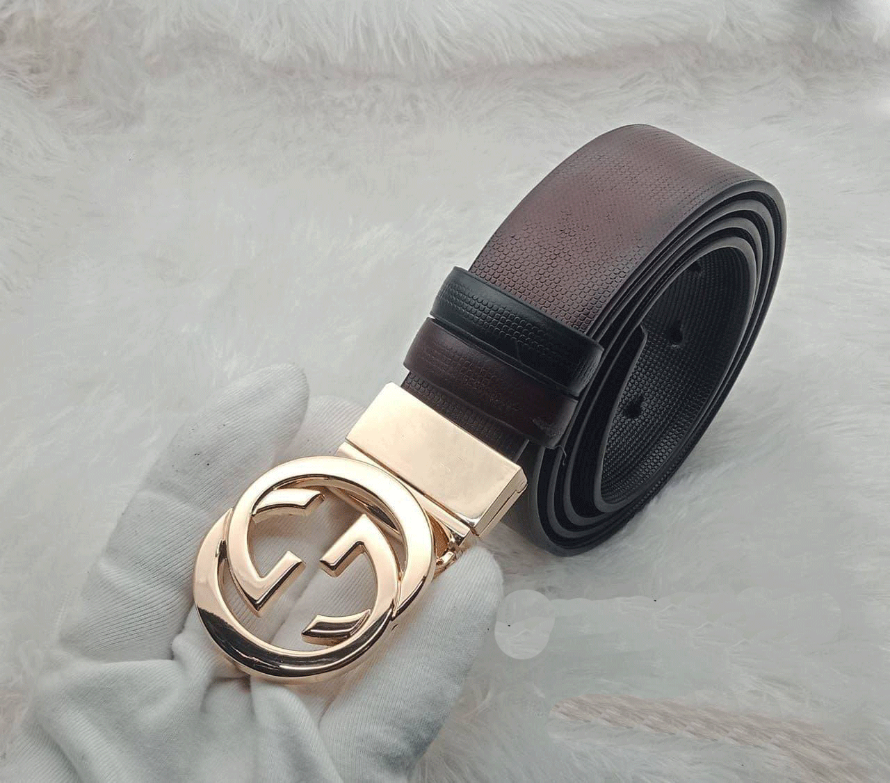 High Quality GG Letter Reversible Belt For Men-JonasParamount