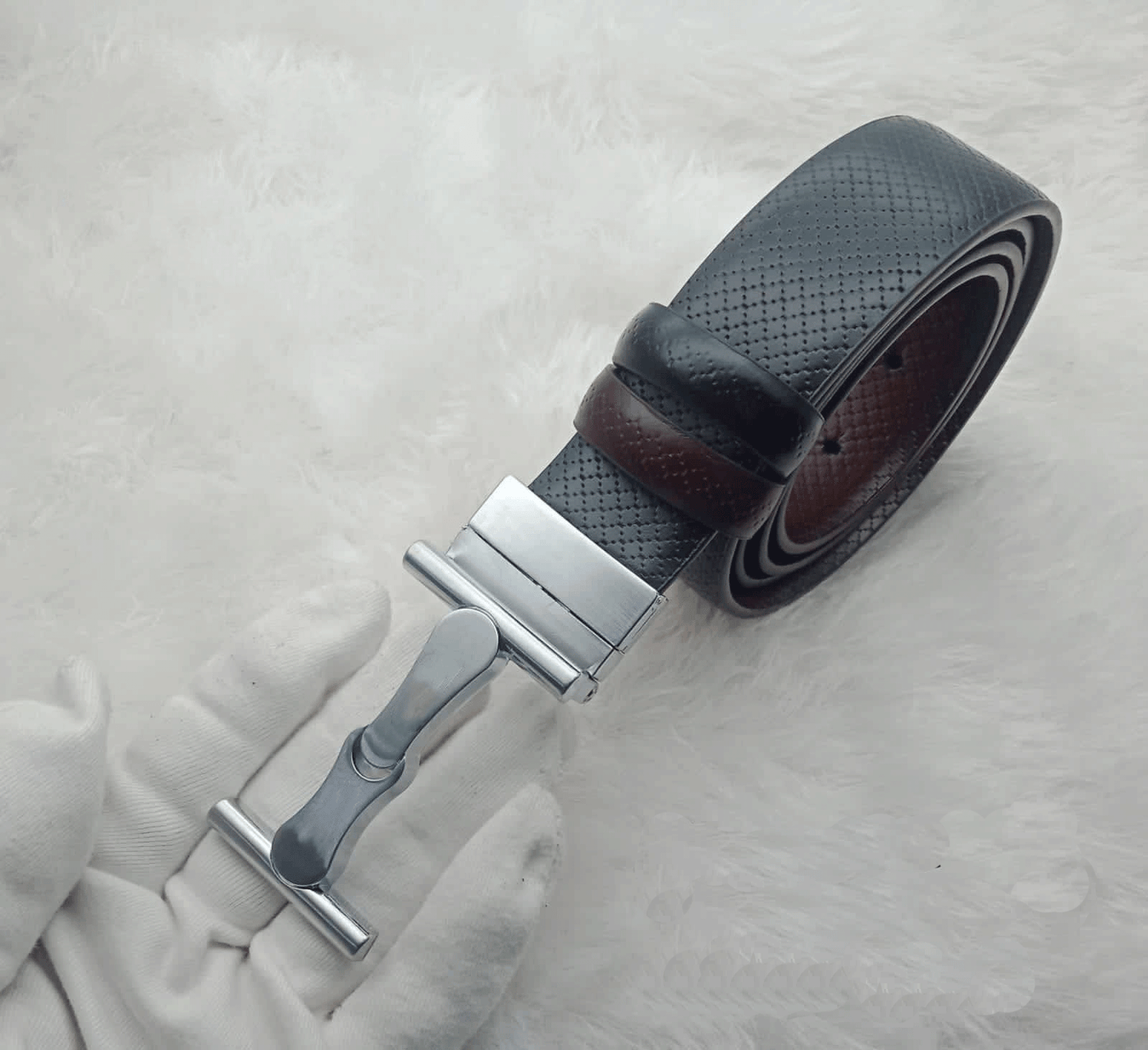 New Arrival H Letter Reversible Strap Belt For Men's-JonasParamount