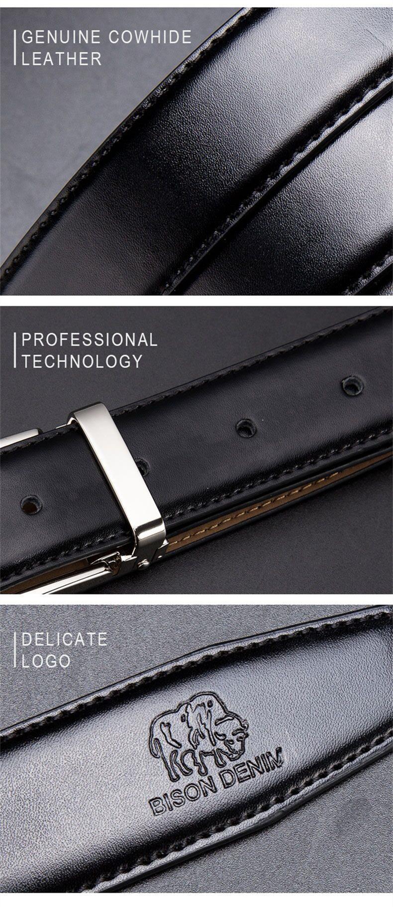 Classic Genuine Leather Strap Belt For Men-JonasParamount