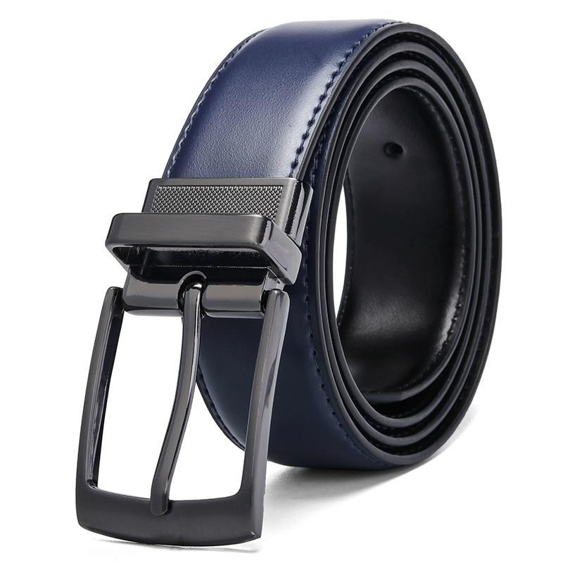 High Quality Luxury Reversible Genuine Leather Belt For Men -JonasParamount