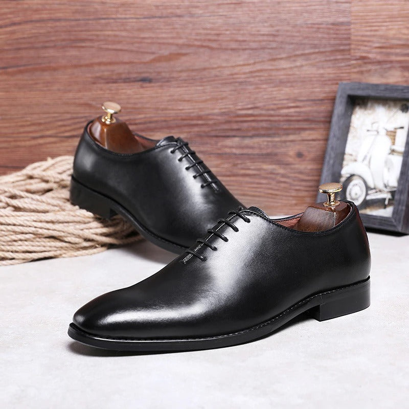 2022 New Full Grain Oxford Shiny Formal,Business,Party Wear Shoes For Men-JonasParamount