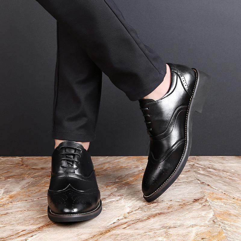 Stylish Oxford Brogues Formal Shoes For Men-JonasParamount