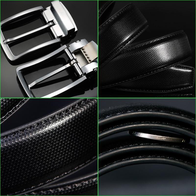 High Quality Luxury Brand Genuine Leather Belt For Men-JonasParamount
