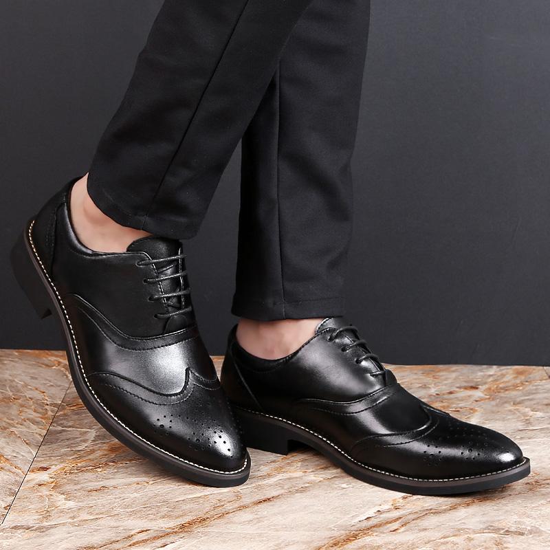 Stylish Oxford Brogues Formal Shoes For Men-JonasParamount