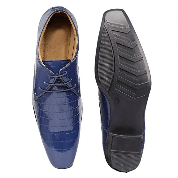 Synthetic Material Casual Lace-up Height Increasing Shoes-JonasParamount