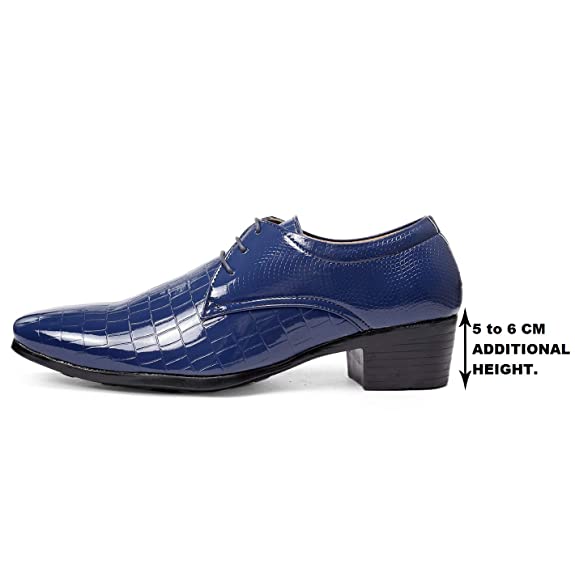 Synthetic Material Casual Lace-up Height Increasing Shoes-JonasParamount