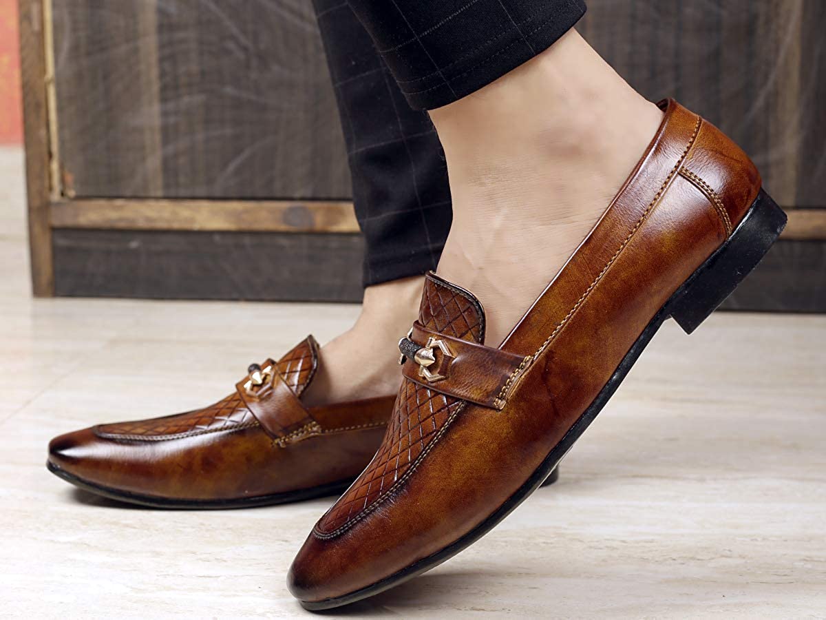 Classy Casual Moccasins Slip-on Shoes For Men's-JoansParamount