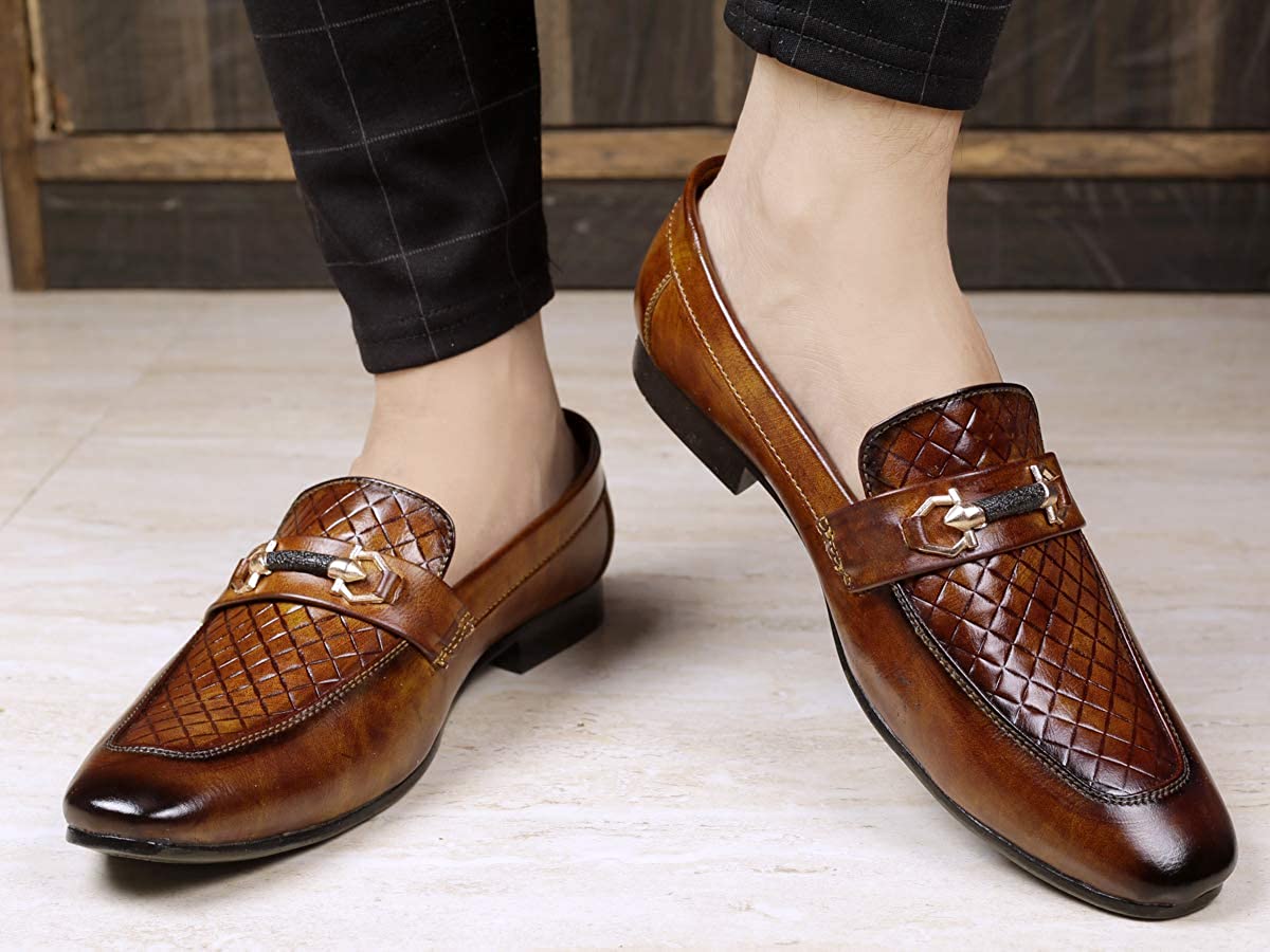 Classy Casual Moccasins Slip-on Shoes For Men's-JoansParamount