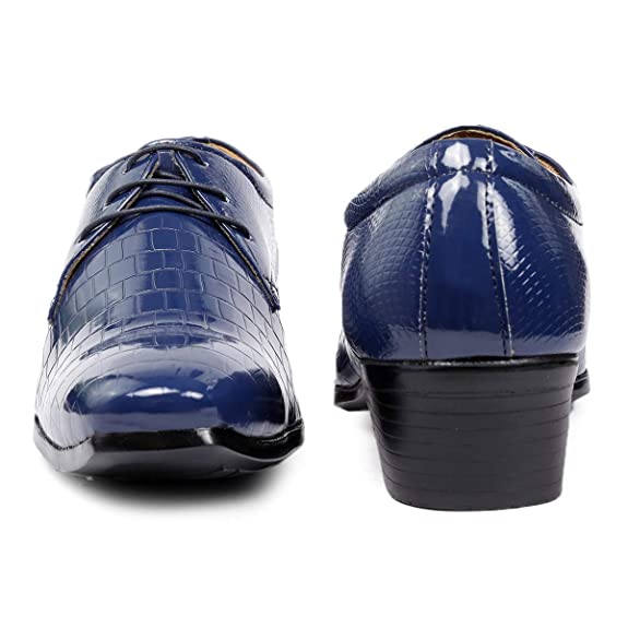 Synthetic Material Casual Lace-up Height Increasing Shoes-JonasParamount