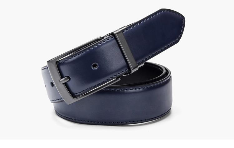 High Quality Luxury Reversible Genuine Leather Belt For Men -JonasParamount