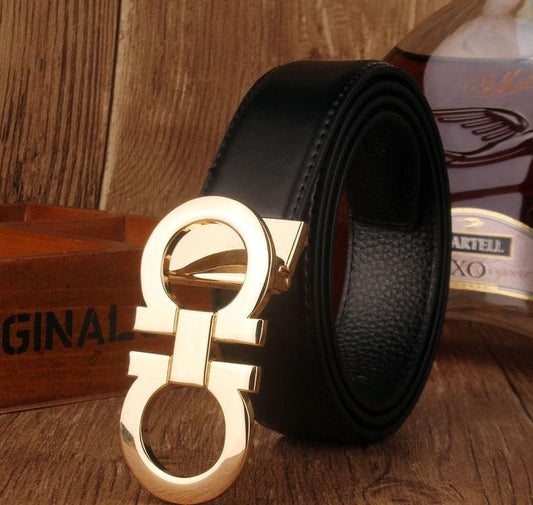 Smooth Luxury Design Top Fashionable Leather Belt For Men-JonasParamount
