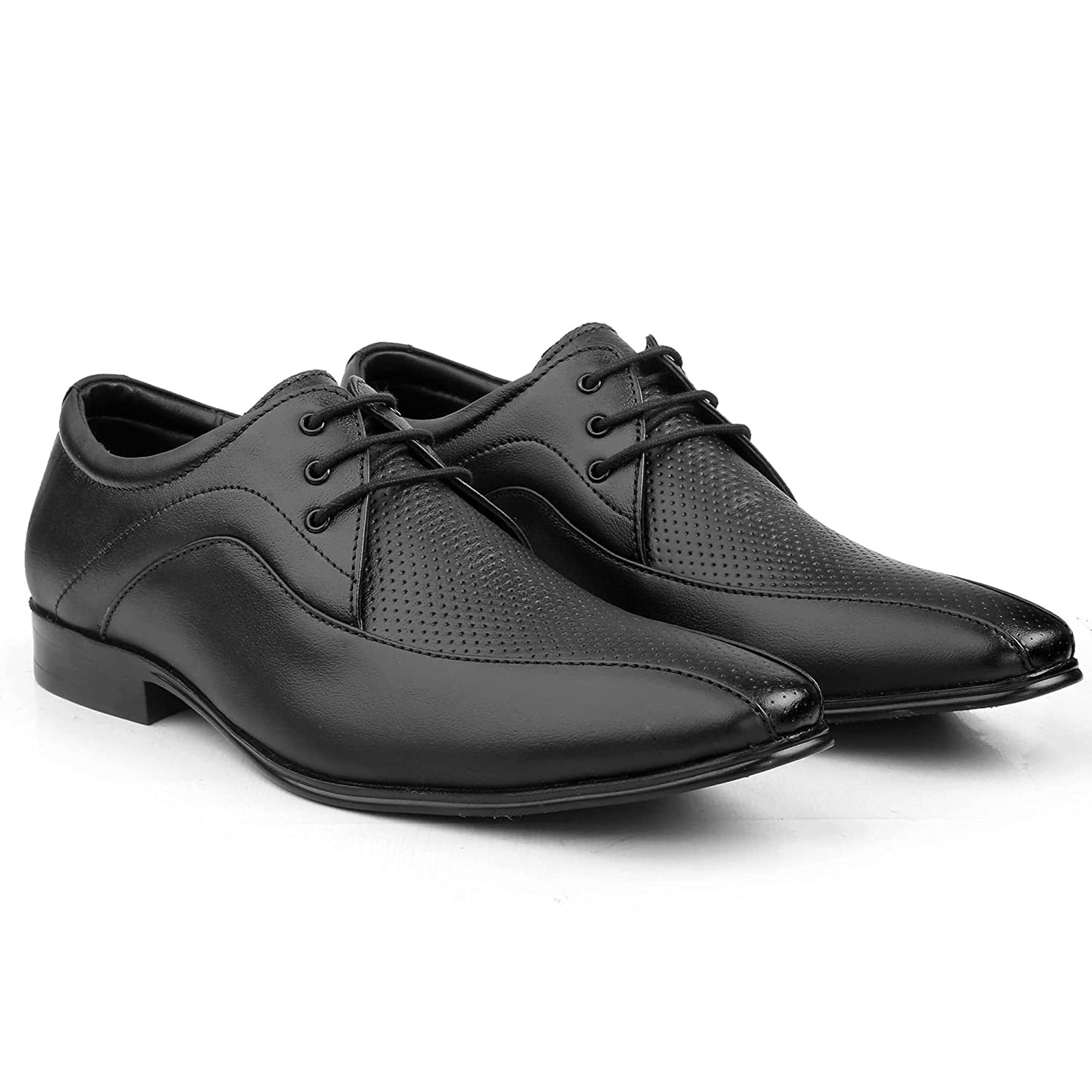 Luxury Design Formal Genuine Leather Lace-up Derby Shoes For Men's-JonasParamount