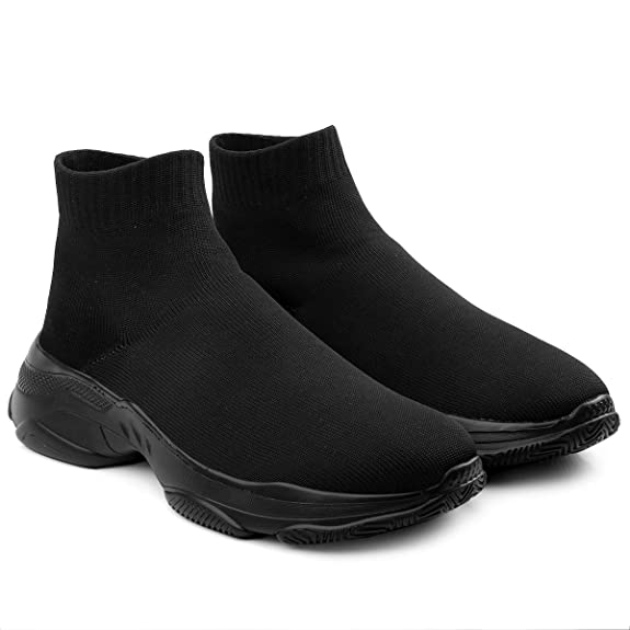 Classy Casual Long Socks Shoes For Men's-JonasParamount