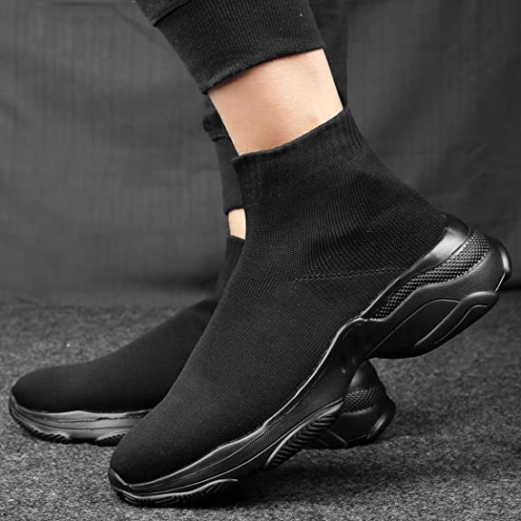 Classy Casual Long Socks Shoes For Men's-JonasParamount