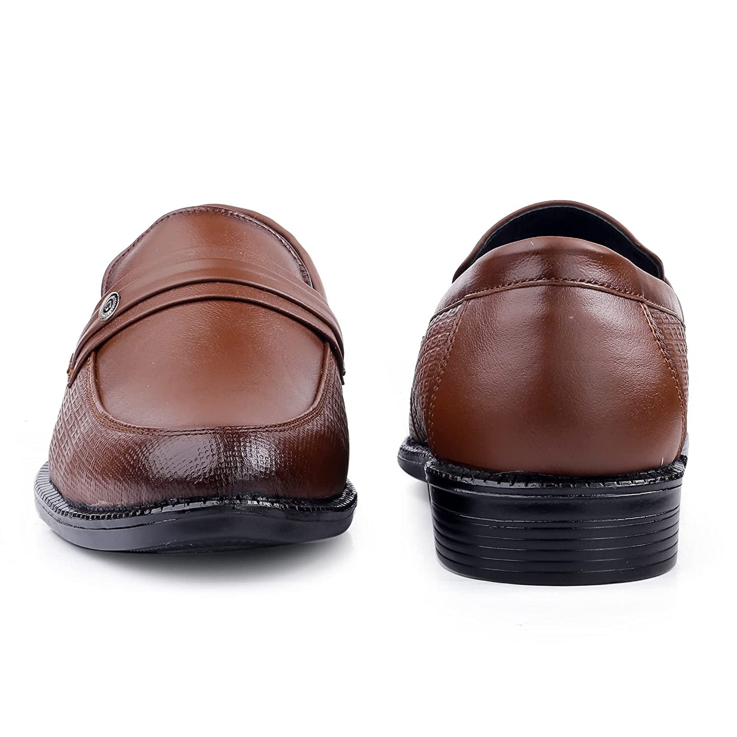 Trendy Formal Genuine Leather Slip-on Shoes For Men's -JonasParamount