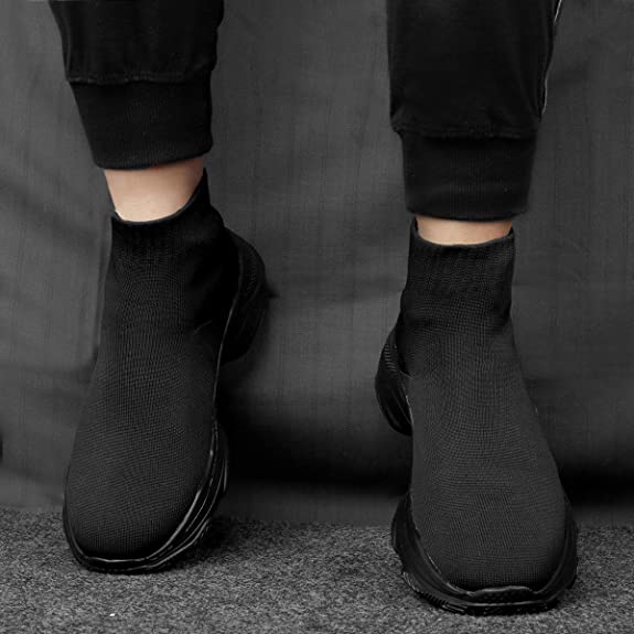 Classy Casual Long Socks Shoes For Men's-JonasParamount