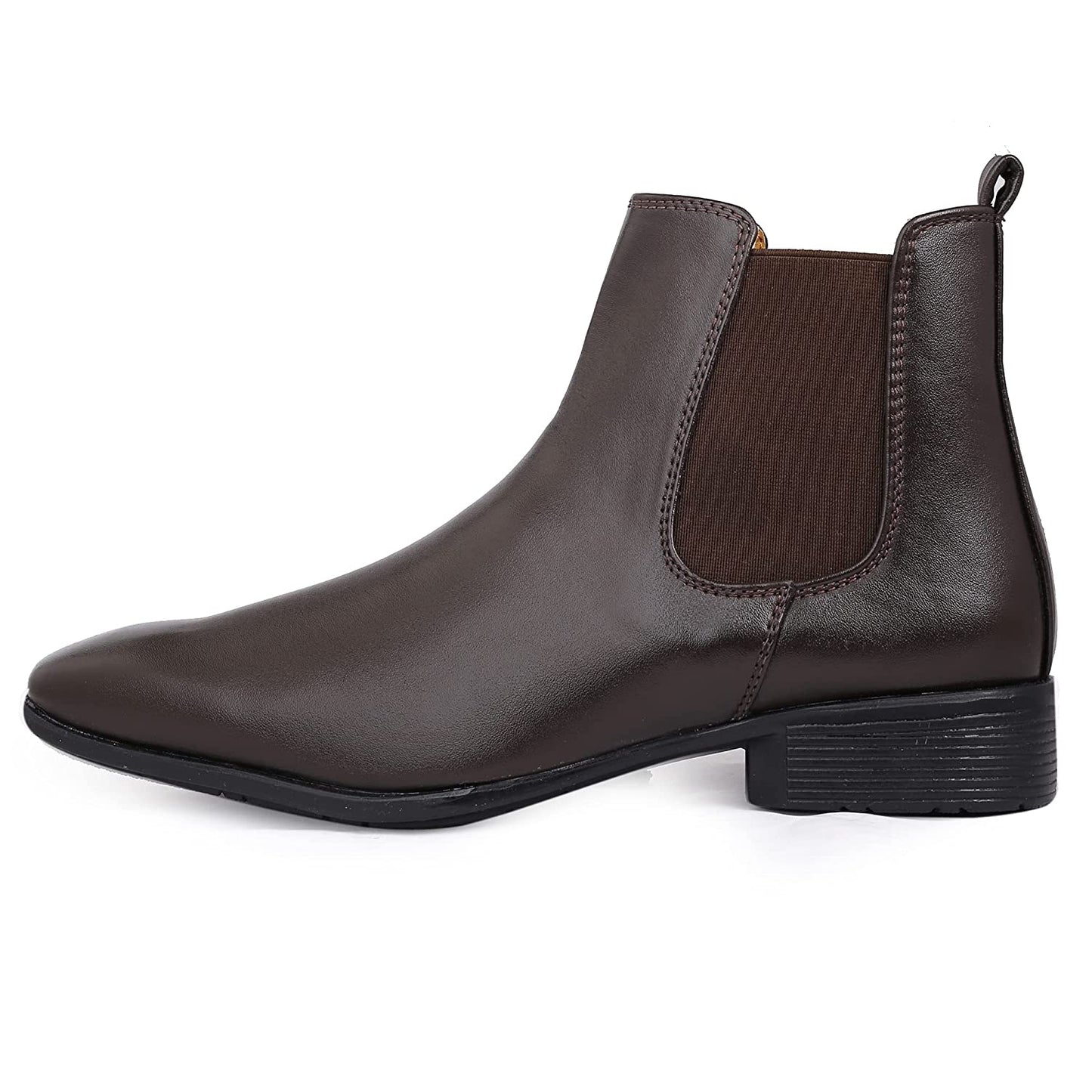 Classy New Arrival Latest Brown Casual Chelsea Boots For Men-JonasParamount