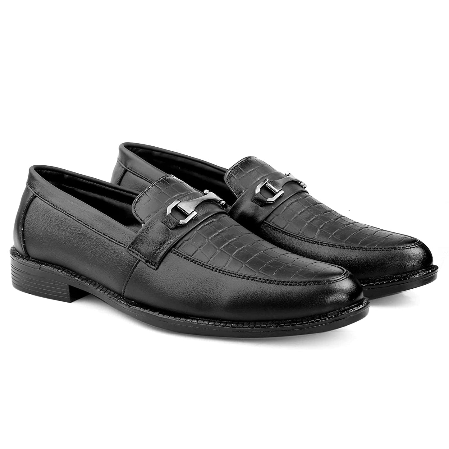 Classic Formal Genuine Leather Slip-on Shoes For Men's-JonasParamount