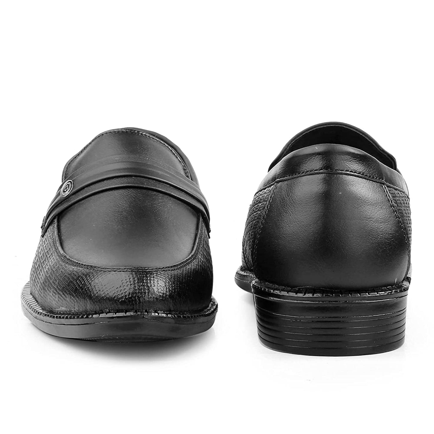 Trendy Formal Genuine Leather Slip-on Shoes For Men's -JonasParamount