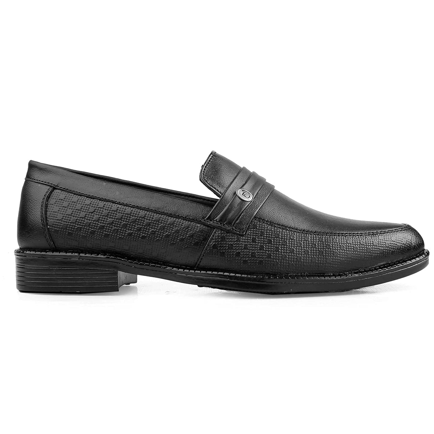 Trendy Formal Genuine Leather Slip-on Shoes For Men's -JonasParamount
