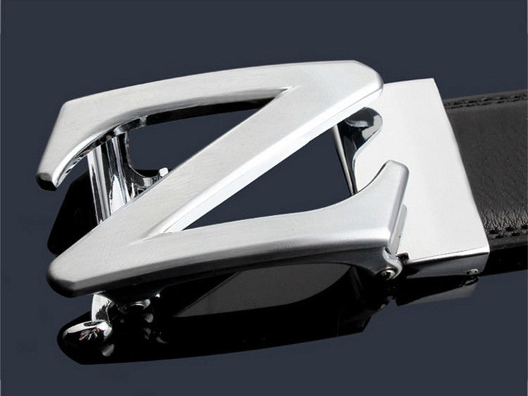 Z letter Automatic Buckle Belt For Men's-JonasParamount