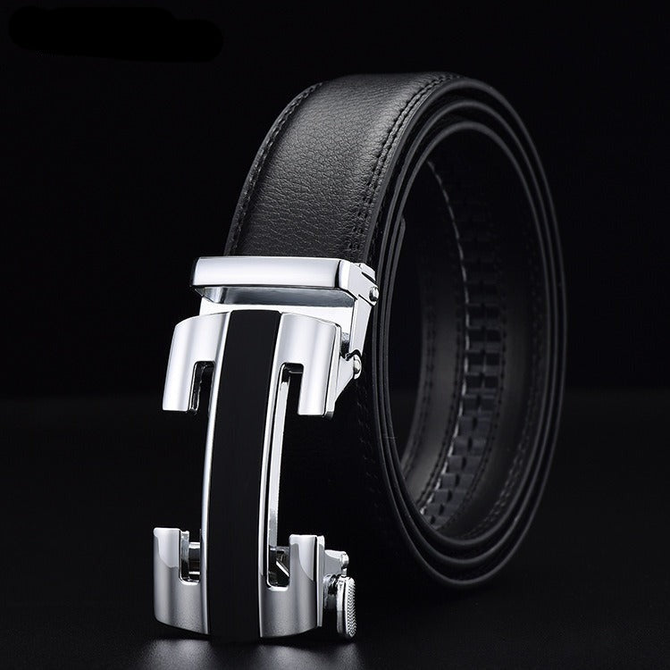 Luxury Automatic Buckle Designer Belt For Men's-JonasParamount