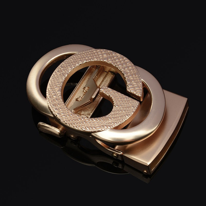 Designer Automatic Buckle Alloy With Letter G Belt For Men's-JonasParamount