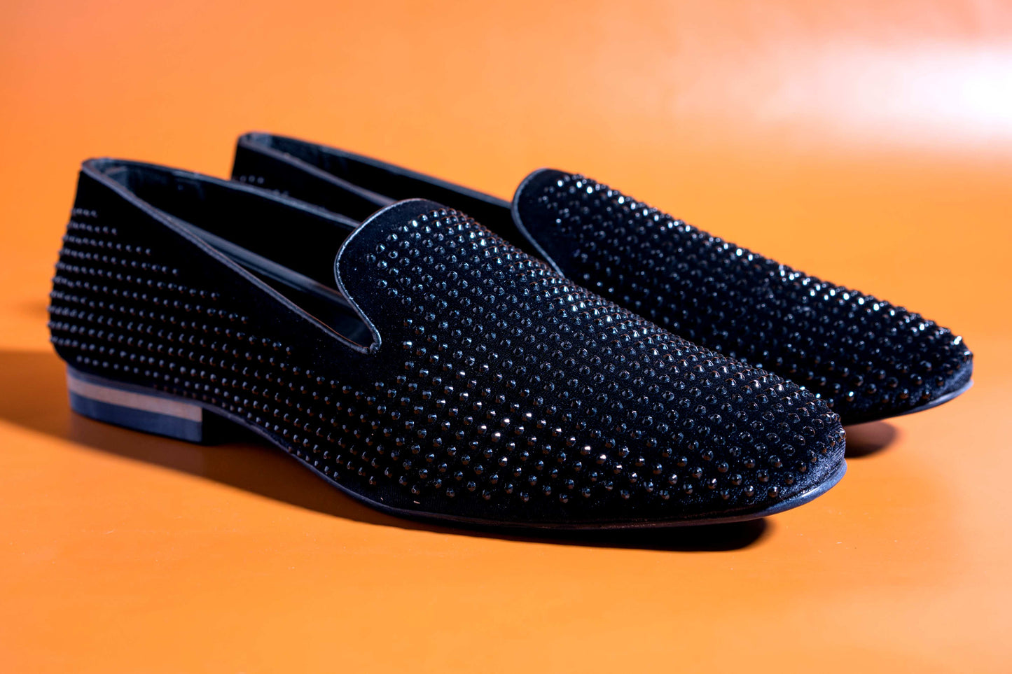 Brand New 2020 Men's Fashion Wedding Rivet Leather Moccasins For Men High Quality Slip On Flat Loafer-Jonas Paramount