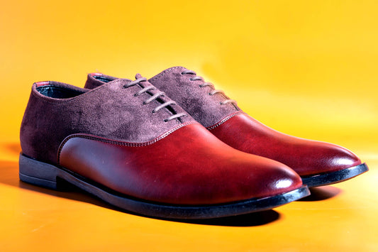 Classic Dark Brown Business Formal Wedding Party Wear Shoes For Men-JonasParamount