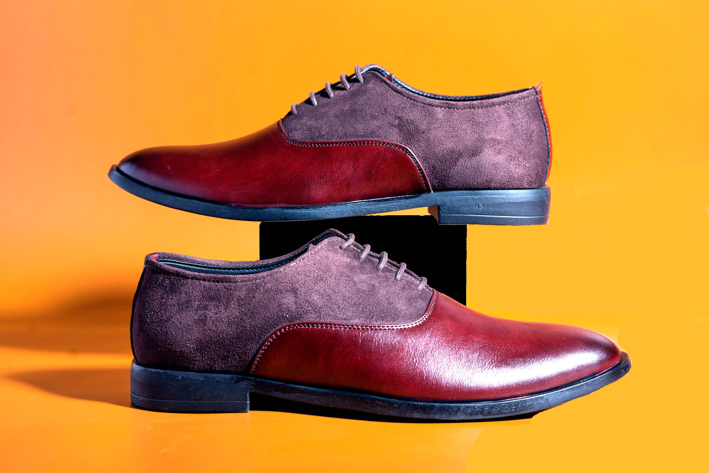 Classic Dark Brown Business Formal Wedding Party Wear Shoes For Men-JonasParamount