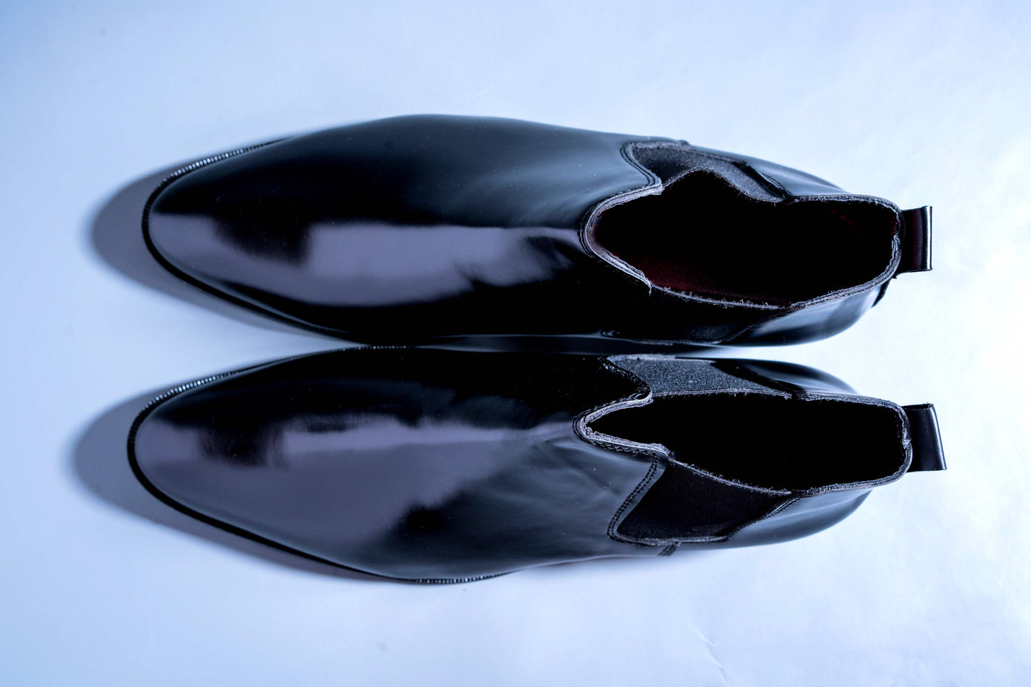 Mens Luxury Design Full Black Party Wear Premium Quality Chelsea Boot Shoes - JonasParamount