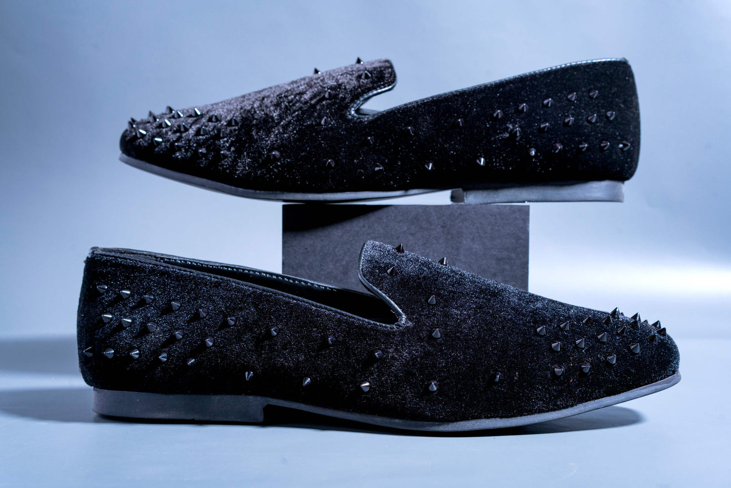 Classic Fashion Premium Studded Moccasins Casual And Party Wear Suede Shoes For Men-JonasParamount