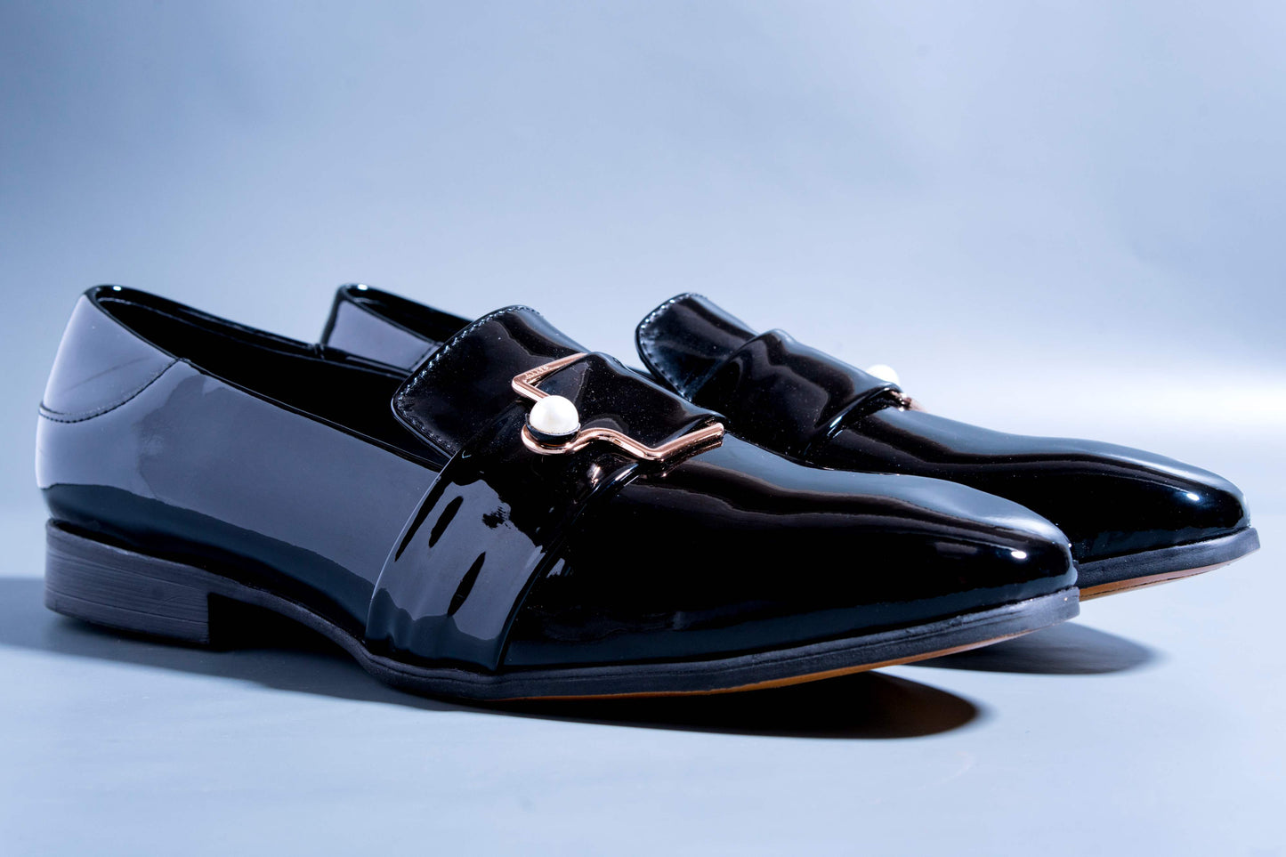 Luxury Design Black Party Wear Premium Quality Loafer For Men-JonasParamount