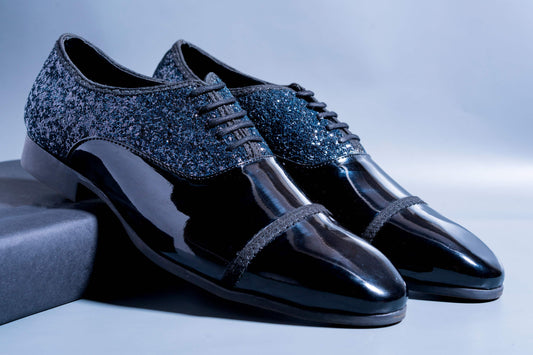 Most Stylish Black Party Wear Premium Quality Formal Shoes-JonasParamount