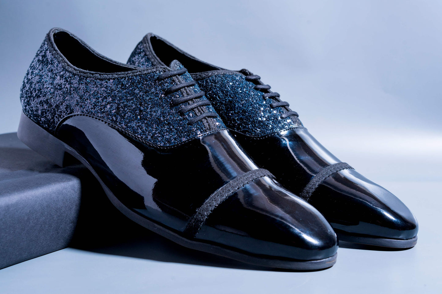 Classy Shiny Party Wear Shoes With Lace-Up For All Season-JonasParamount
