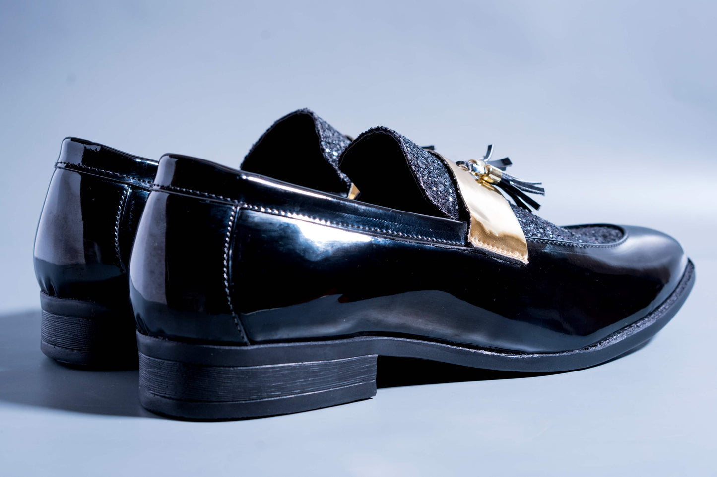 Stylish Wear Jonas Paramount Men Shiny Black Color Outdoor Formal And Party Casual Ethnic Loafer